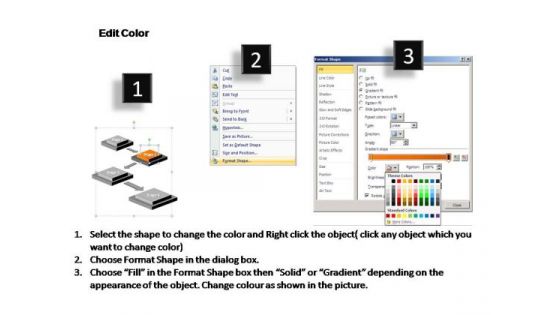 PowerPoint Presentation Education Linear Ppt Process