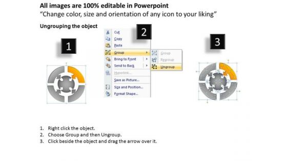 PowerPoint Presentation Global Round Process Flow Chart Ppt Themes