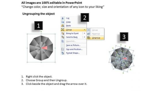 PowerPoint Presentation Graphic Circular Quadrant Ppt Presentation Designs