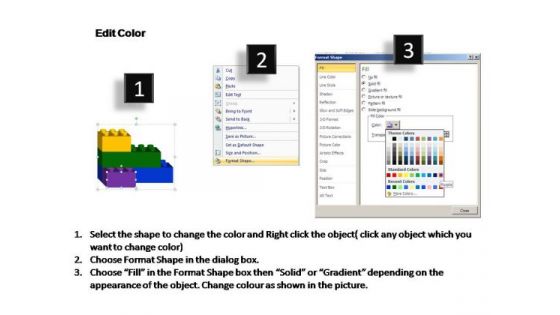 PowerPoint Presentation Graphic Lego Ppt Theme