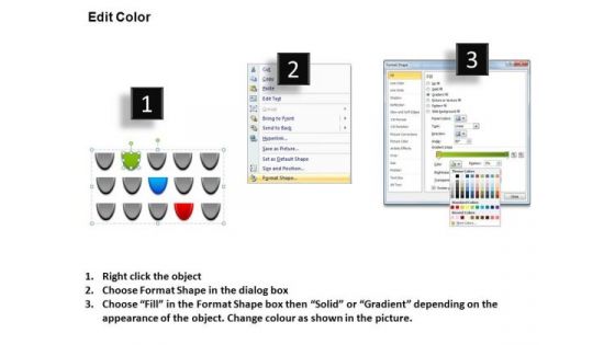 PowerPoint Presentation Graphic Tabs Ppt Process
