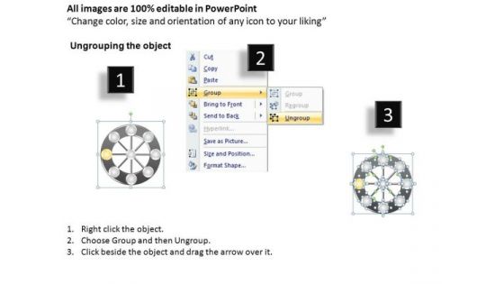 PowerPoint Presentation Growth Wheel Diagram Ppt Slide