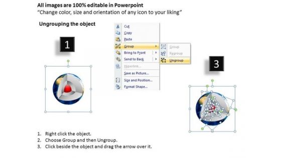 PowerPoint Presentation Image Earth Core Diagram Ppt Slide Designs