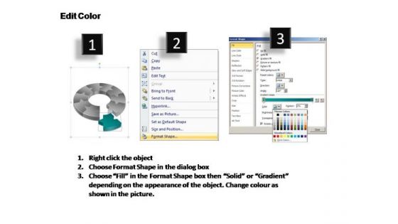 PowerPoint Presentation Leadership Circular Ppt Template