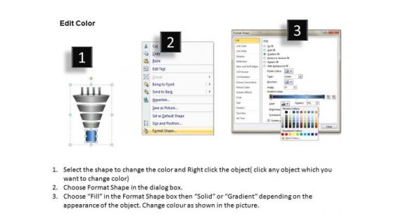 PowerPoint Presentation Leadership Funnel Diagram Ppt Theme