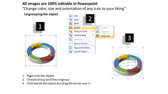 PowerPoint Presentation Marketing Circular Process Ppt Slides