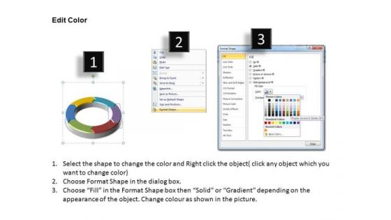 PowerPoint Presentation Marketing Circular Process Ppt Slides