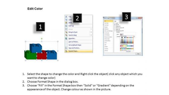 PowerPoint Presentation Marketing Lego Blocks Ppt Slide
