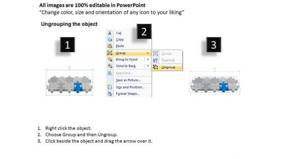 PowerPoint Presentation Marketing Puzzle Process Ppt Theme