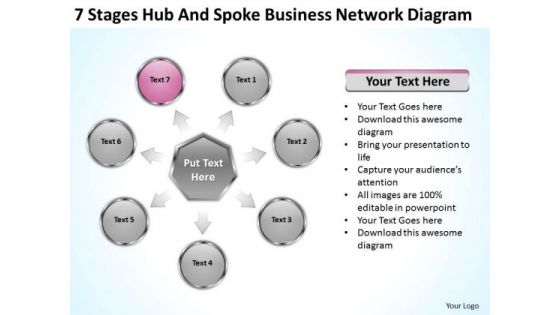 PowerPoint Presentation Network Diagram Ppt 8 Free Business Plans Templates