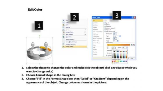 PowerPoint Presentation Process Circular Ppt Process