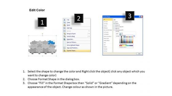 PowerPoint Presentation Process Puzzle Process Ppt Template