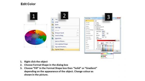PowerPoint Presentation Puzzle Process Graphic Ppt Slides