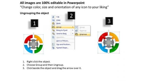 PowerPoint Presentation Round Chart Sales Ppt Themes