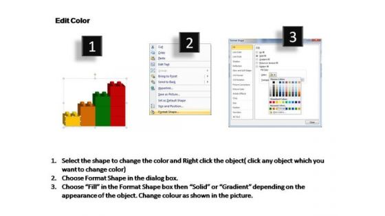 PowerPoint Presentation Sales Lego Blocks Ppt Backgrounds