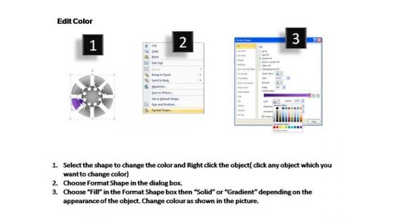PowerPoint Presentation Sales Pie Chart With Arrows Ppt Backgrounds