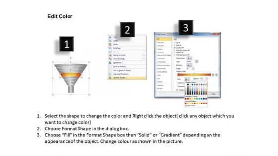 PowerPoint Presentation Slides Showing Sales And Marketing Funnel