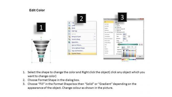 PowerPoint Presentation Strategy Funnel Diagram Ppt Template