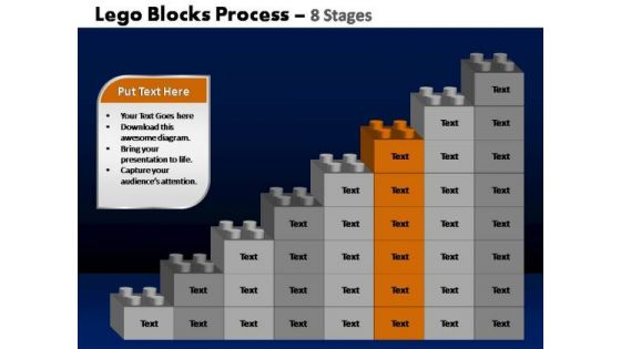 PowerPoint Presentation Strategy Lego Blocks Ppt Design Slides