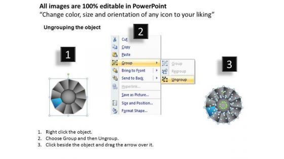 PowerPoint Presentation Strategy Process Chart Ppt Template