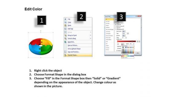 PowerPoint Presentation Success Circle Puzzle Ppt Designs