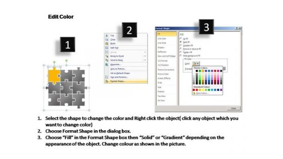 PowerPoint Presentation Success Puzzle Ppt Slides