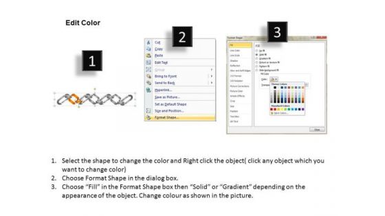 PowerPoint Presentation Teamwork Chains Ppt Process