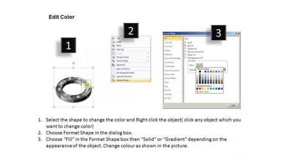 PowerPoint Presentation Teamwork Circular Process Ppt Slide Designs