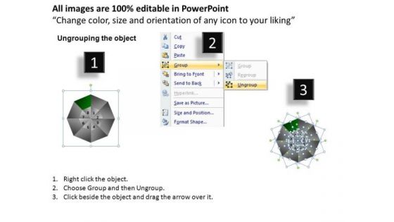 PowerPoint Presentation Teamwork Circular Quadrant Ppt Design