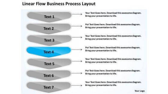 PowerPoint Presentations Process Layout Creating Flow Charts Templates