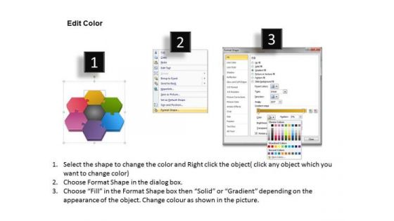 PowerPoint Presentations Process Pestlel Analysis Model Circular Flow Slides
