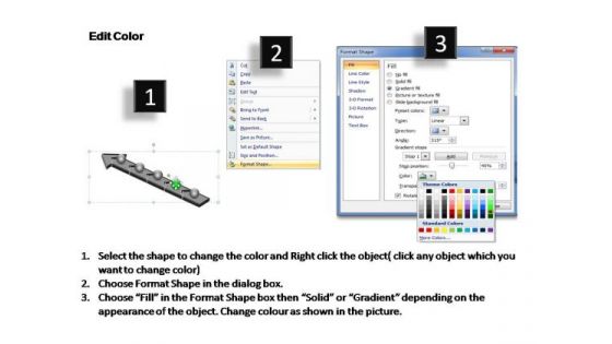PowerPoint Process Business Steps Plan Ppt Slides