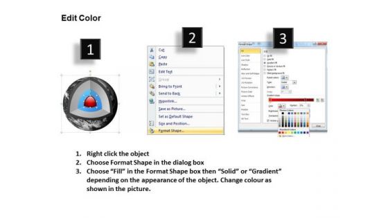 PowerPoint Process Business Success Targets Core Diagram Ppt Themes