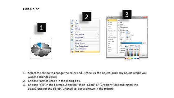 PowerPoint Process Chart Arrows Chart Ppt Template