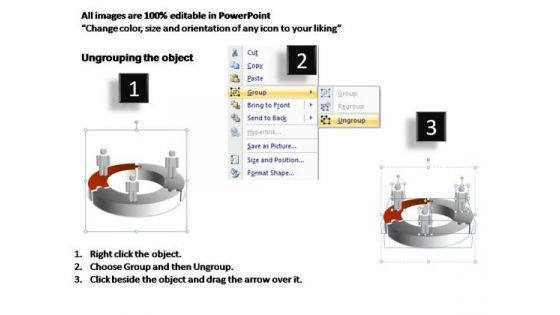 PowerPoint Process Chart Circular Ppt Themes