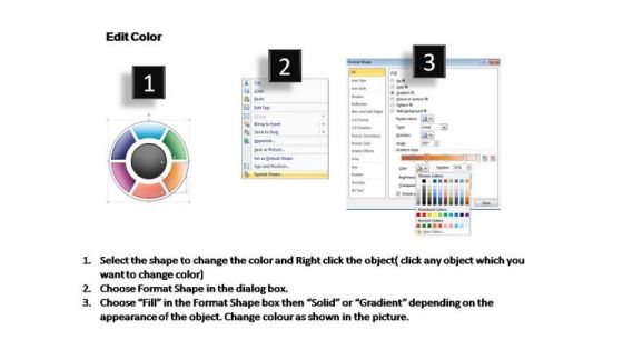 PowerPoint Process Chart Circular Process Ppt Template