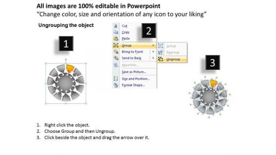 PowerPoint Process Chart Round Chart Ppt Presentation