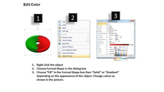PowerPoint Process Circular Chart Circle Puzzle Diagram Ppt Slidelayout