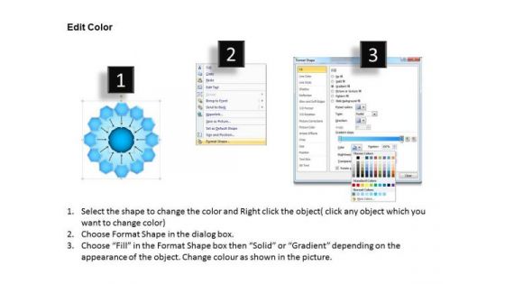PowerPoint Process Comb Process Business Ppt Slides