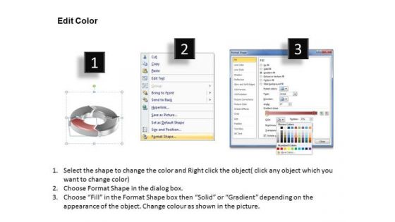PowerPoint Process Company Circular Arrows Ppt Presentation