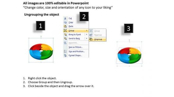 PowerPoint Process Company Circular Process Cycle Ppt Design