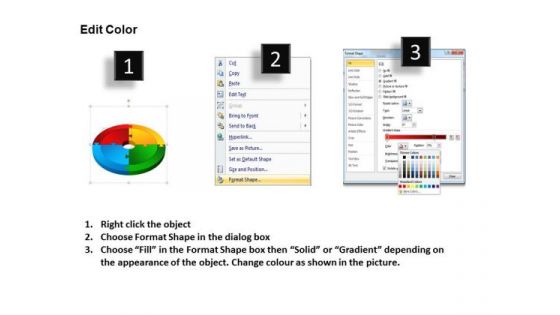 PowerPoint Process Company Circular Process Cycle Ppt Design