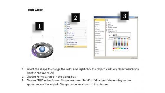 PowerPoint Process Company Circular Process Ppt Slide Designs