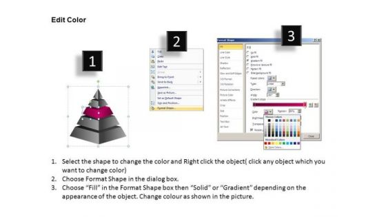PowerPoint Process Company Cone Diagram Ppt Designs