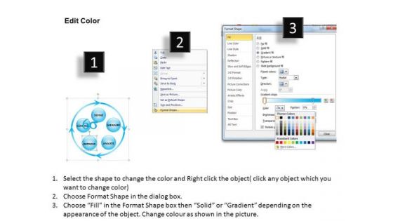 PowerPoint Process Company Designs Six Sigma Ppt Slide