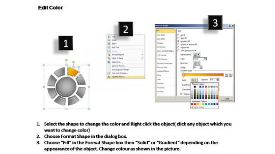 PowerPoint Process Company Donut With Core Ppt Presentation