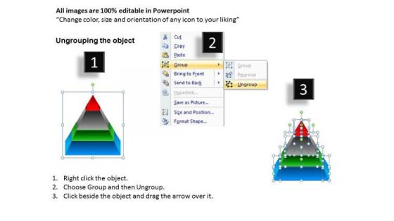 PowerPoint Process Company Pyramid Ppt Slide
