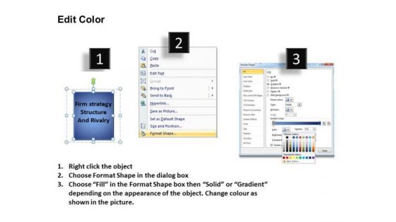 PowerPoint Process Company Success Porters Diamond Ppt Layout