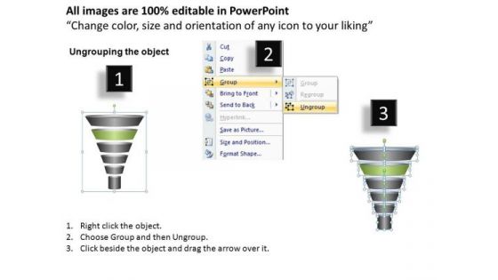 PowerPoint Process Diagram Funnel Diagram Ppt Templates