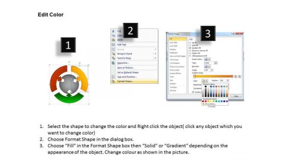 PowerPoint Process Diagram Round Chart Ppt Design